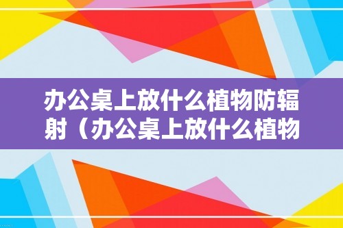 办公桌上放什么植物防辐射（办公桌上放什么植物）