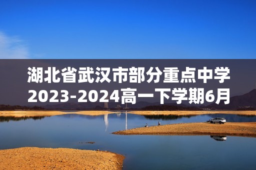 湖北省武汉市部分重点中学2023-2024高一下学期6月期末考试生物试卷（图片版含答案）