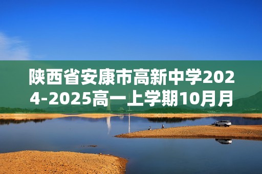 陕西省安康市高新中学2024-2025高一上学期10月月考 化学试题（答案）