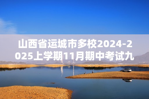 山西省运城市多校2024-2025上学期11月期中考试九年级化学试题（无答案）