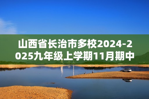 山西省长治市多校2024-2025九年级上学期11月期中考试化学试题（图片版无答案）