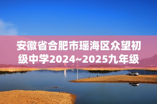 安徽省合肥市瑶海区众望初级中学2024~2025九年级上学期11月份月考化学试题(答案)