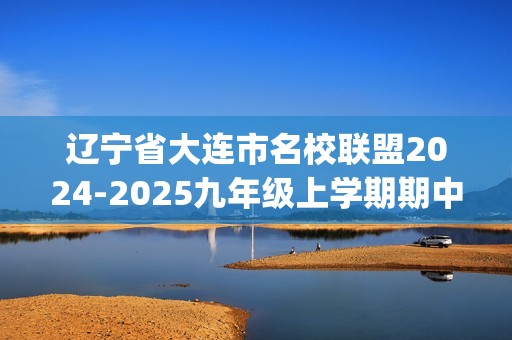 辽宁省大连市名校联盟2024-2025九年级上学期期中考试化学试题(图片版,含答案)