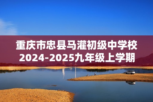 重庆市忠县马灌初级中学校2024-2025九年级上学期期中考试化学试题（图片版含答案）