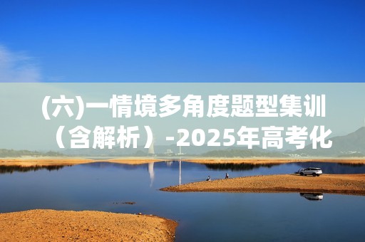 (六)一情境多角度题型集训（含解析）-2025年高考化学考前特训