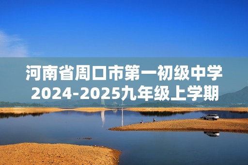 河南省周口市第一初级中学2024-2025九年级上学期第二次月考试化学试卷（无答案）　