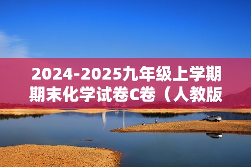 2024-2025九年级上学期期末化学试卷C卷（人教版）（原卷版+解析版）