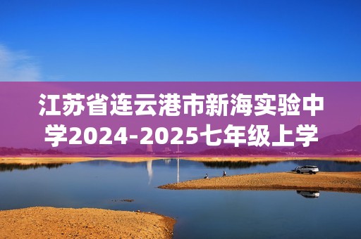 江苏省连云港市新海实验中学2024-2025七年级上学期数学第二次学情反馈试题(无答案)