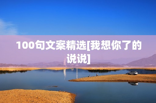 100句文案精选[我想你了的说说]