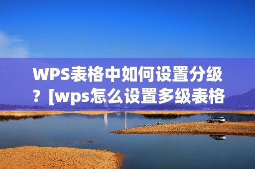 WPS表格中如何设置分级？[wps怎么设置多级表格]