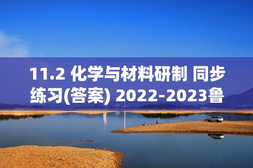 11.2 化学与材料研制 同步练习(答案) 2022-2023鲁教版九年级下册化学