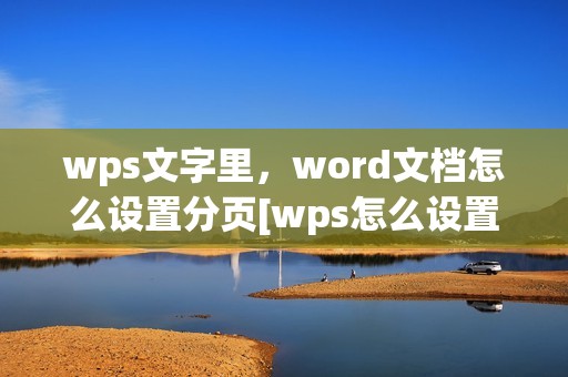 wps文字里，word文档怎么设置分页[wps怎么设置附页]