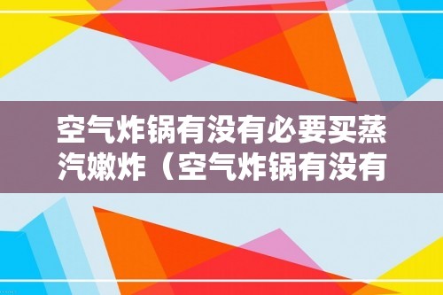 空气炸锅有没有必要买蒸汽嫩炸（空气炸锅有没有必要买）