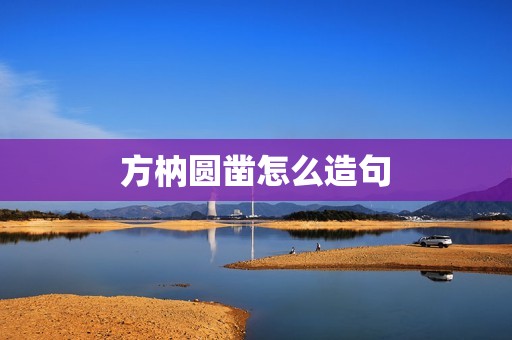 方枘圆凿怎么造句