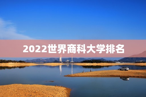 2022世界商科大学排名